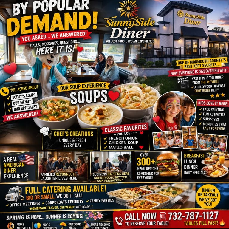 Welcome to Sunny Side Diner