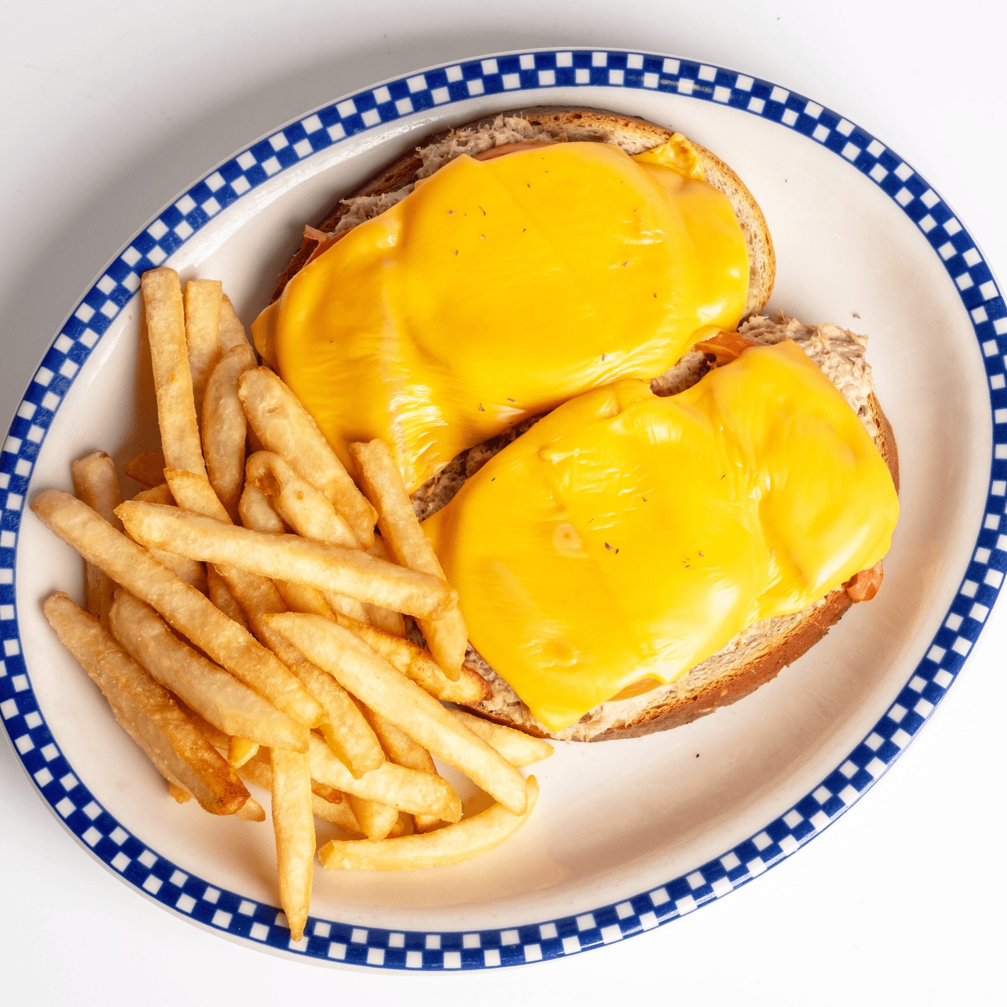 Tuna Melt Sandwich.