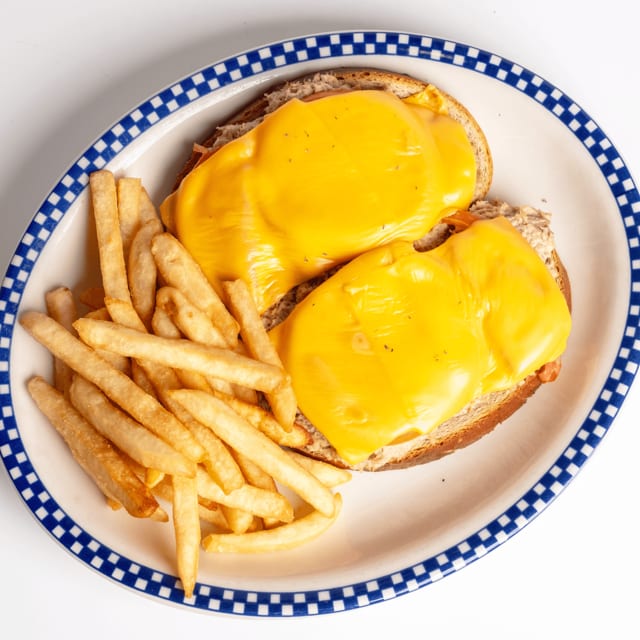 Tuna Melt Sandwich.