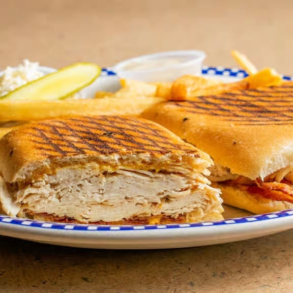 Turkey Club Panini.