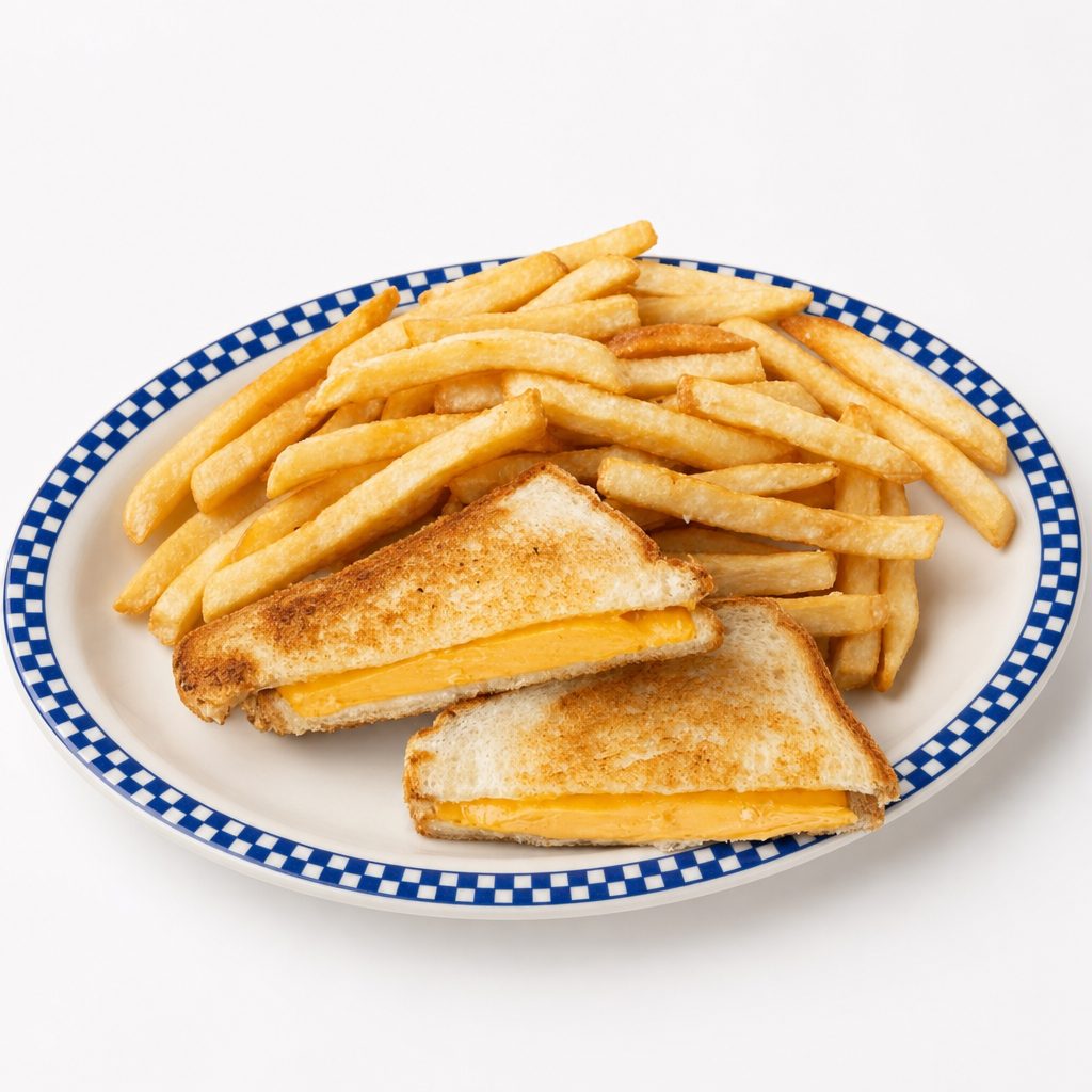 Grilled Cheese Sandwich.