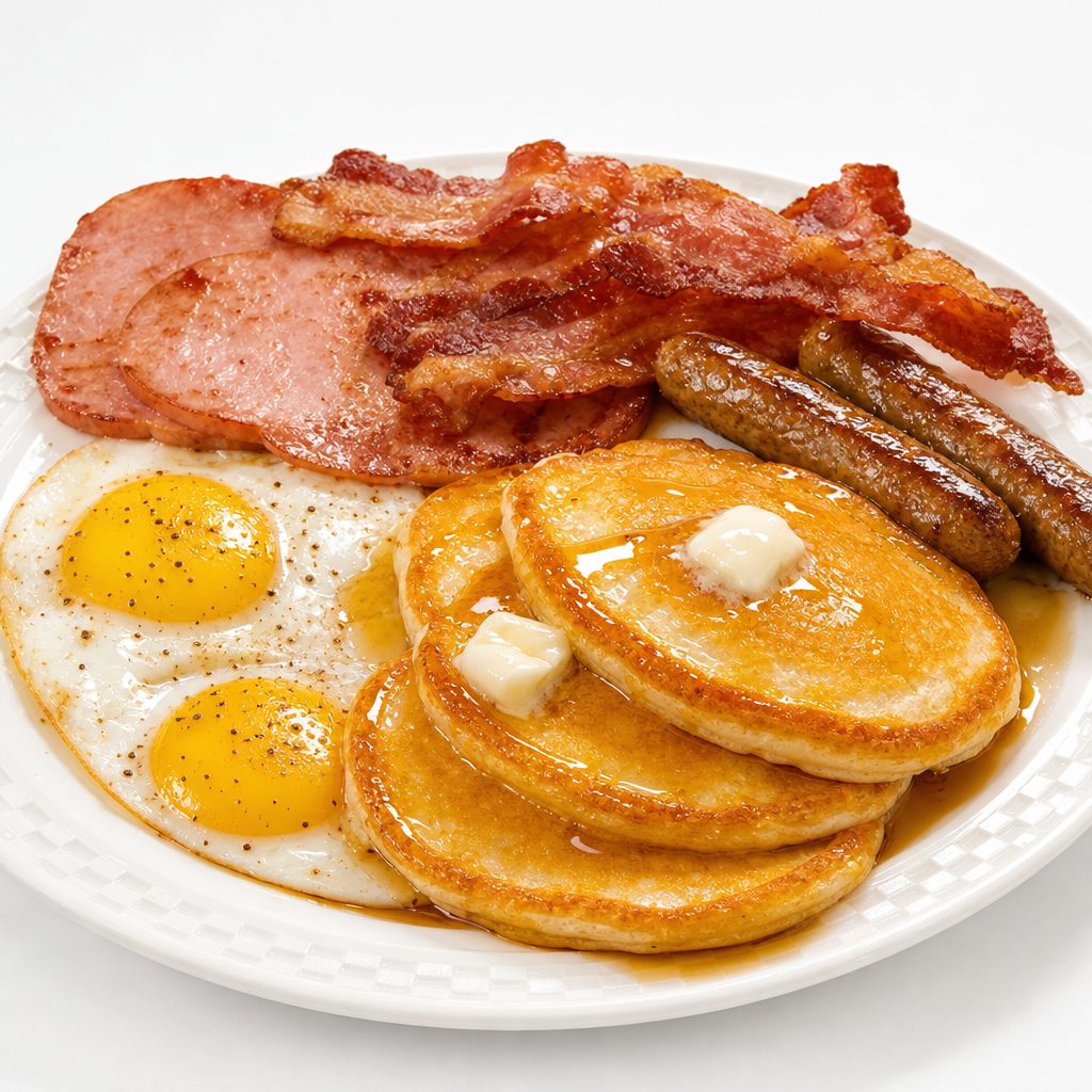 Lumberjack Pancakes.