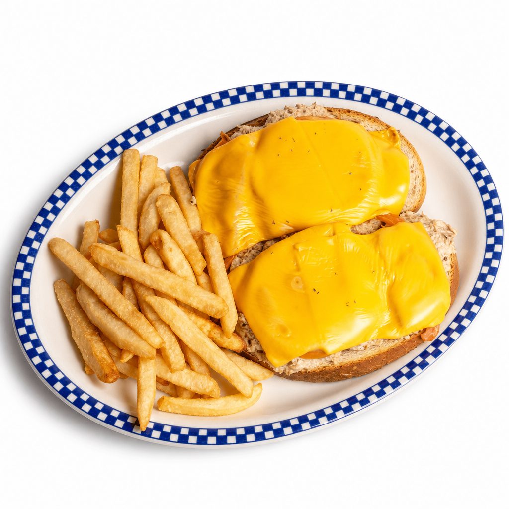 Tuna Melt Sandwich.