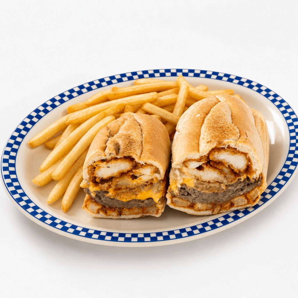Chicken Souvlaki Sandwich.
