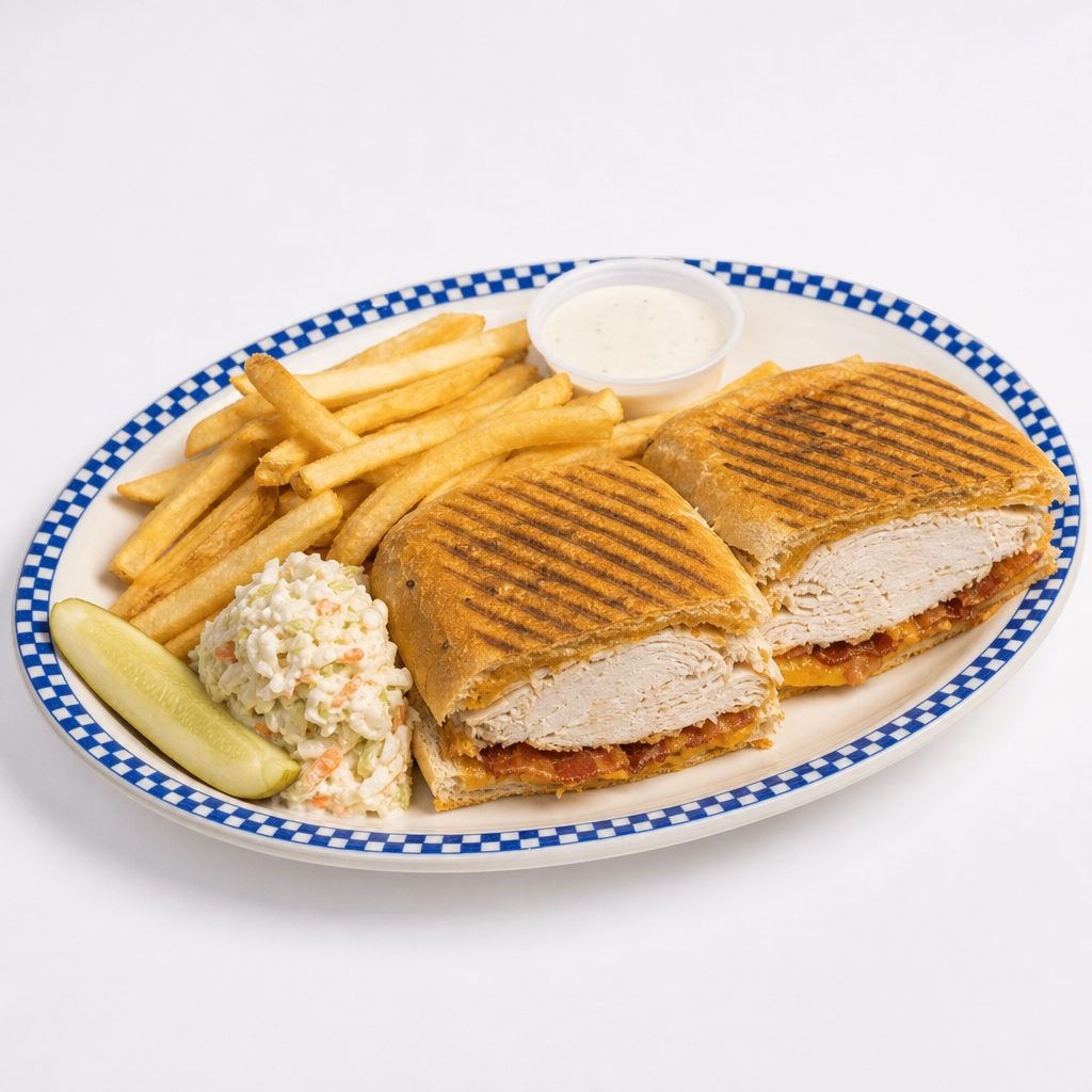 Turkey Club Panini.