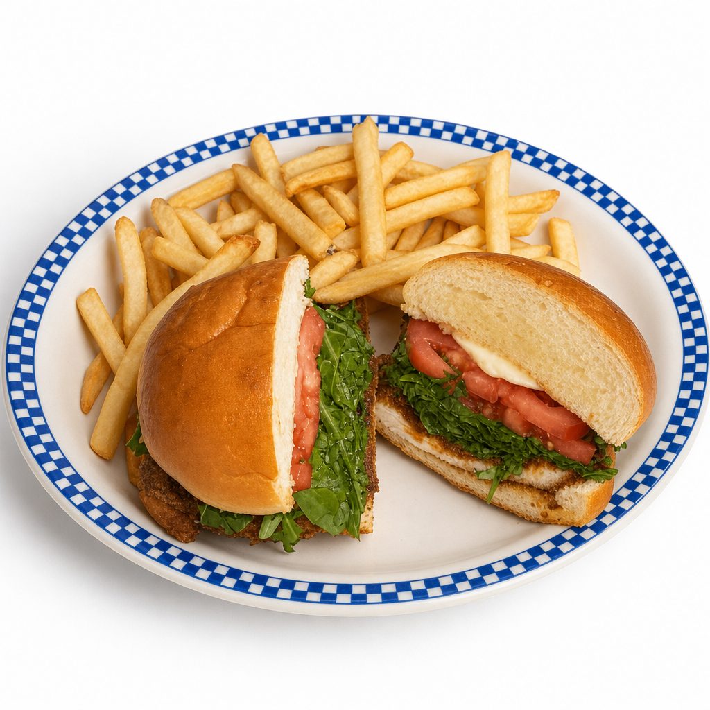 Chicken Milanese Sandwich.