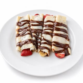 Strawberry & Nutella Crepes