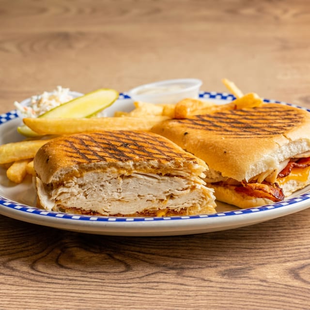 Turkey Club Sandwich.