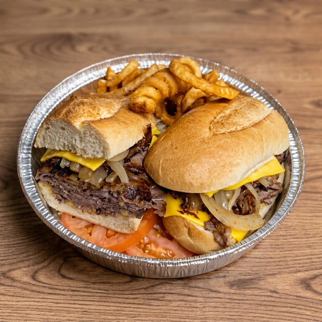Philly Cheesesteak Sandwich.