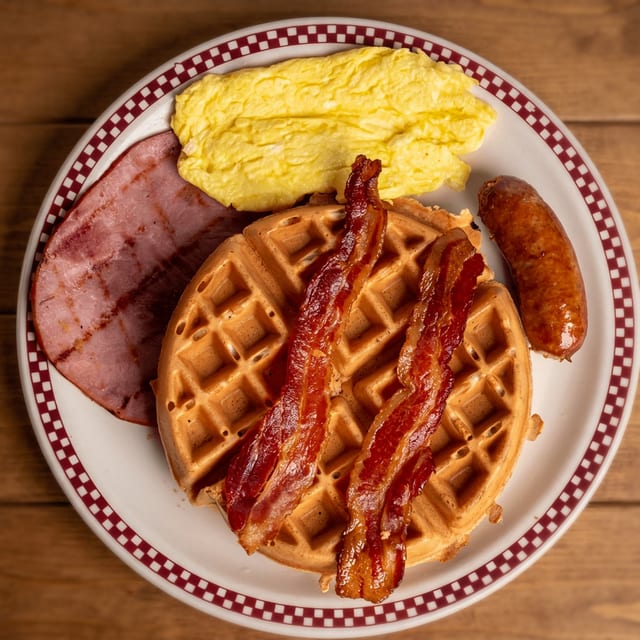 Belgian Waffle Deluxe.