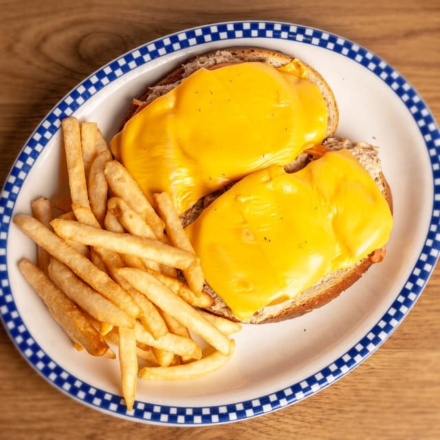 Tuna Melt Sandwich.
